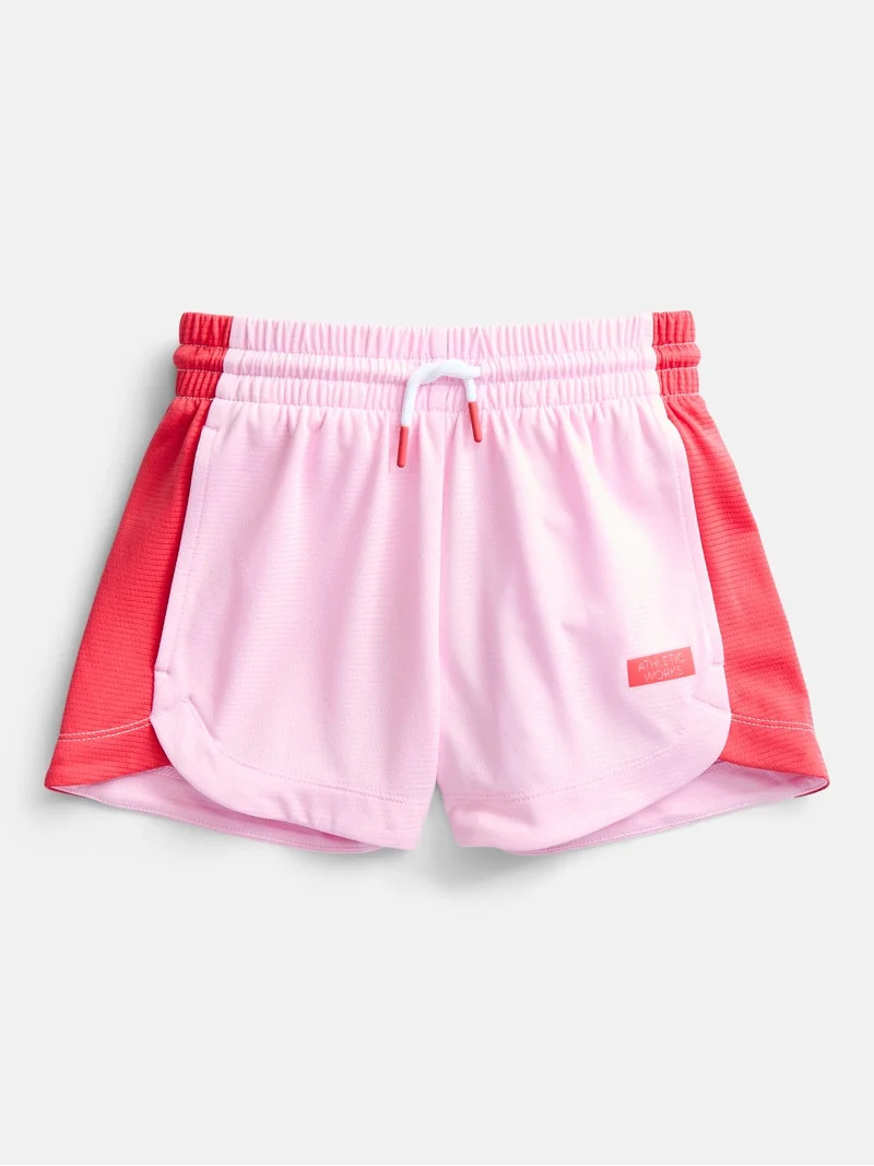 Athletic Works Girls Active Soccer Shorts, Size 4-18 | Walmart (US)