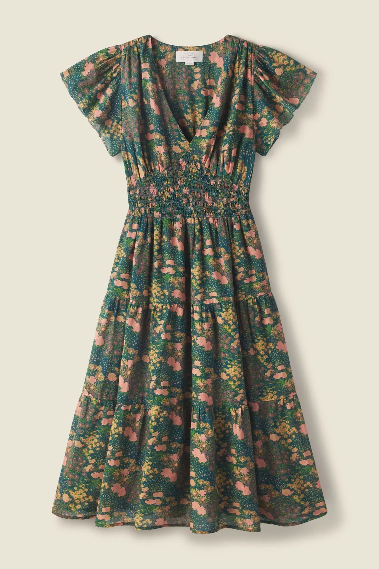 Kendall Dress Woodbine Cluster | TROVATA