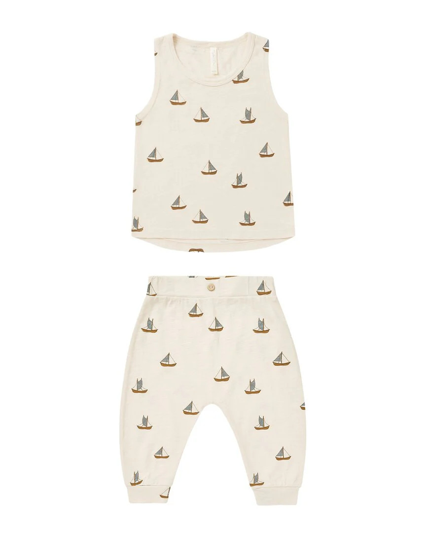 Rylee + Cru Collective Tank & Slouch Pant Set | Shop Simon