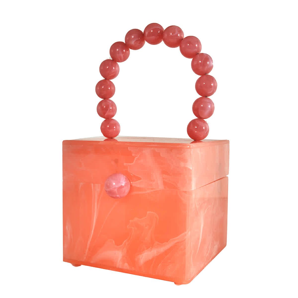 Cult Gaia Ladies Mini Pink Eos Box Bag | Jomashop.com & JomaDeals.com