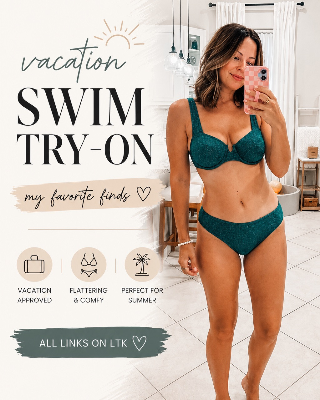 Vacation mode is calling, so I rounded up the swimsuits I’m packing this year. ☀️🌊👙

From bright colors to classic neutrals, these are the ones that made the cut. They’re comfortable, flattering, and easy to mix and match for beach days, pool days, and everything in between.

✨ Which one is your favorite? Tell me the number below!

Everything is linked in my LTK, and if you’re shopping Cupshe, you can use my code ILDA15 to save 15% on your order. 💙

Happy vacation shopping! ✈️

#LTKootd #LTKSwim #LTKTravel