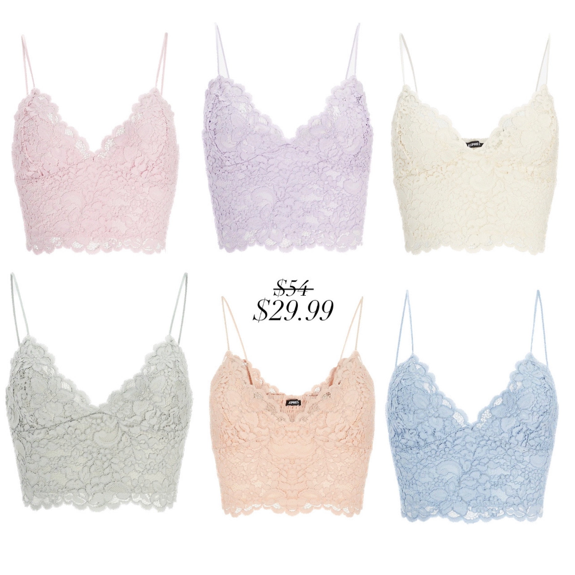 Lace cropped cami on sale 

#LTKfit #LTKSale #LTKunder50