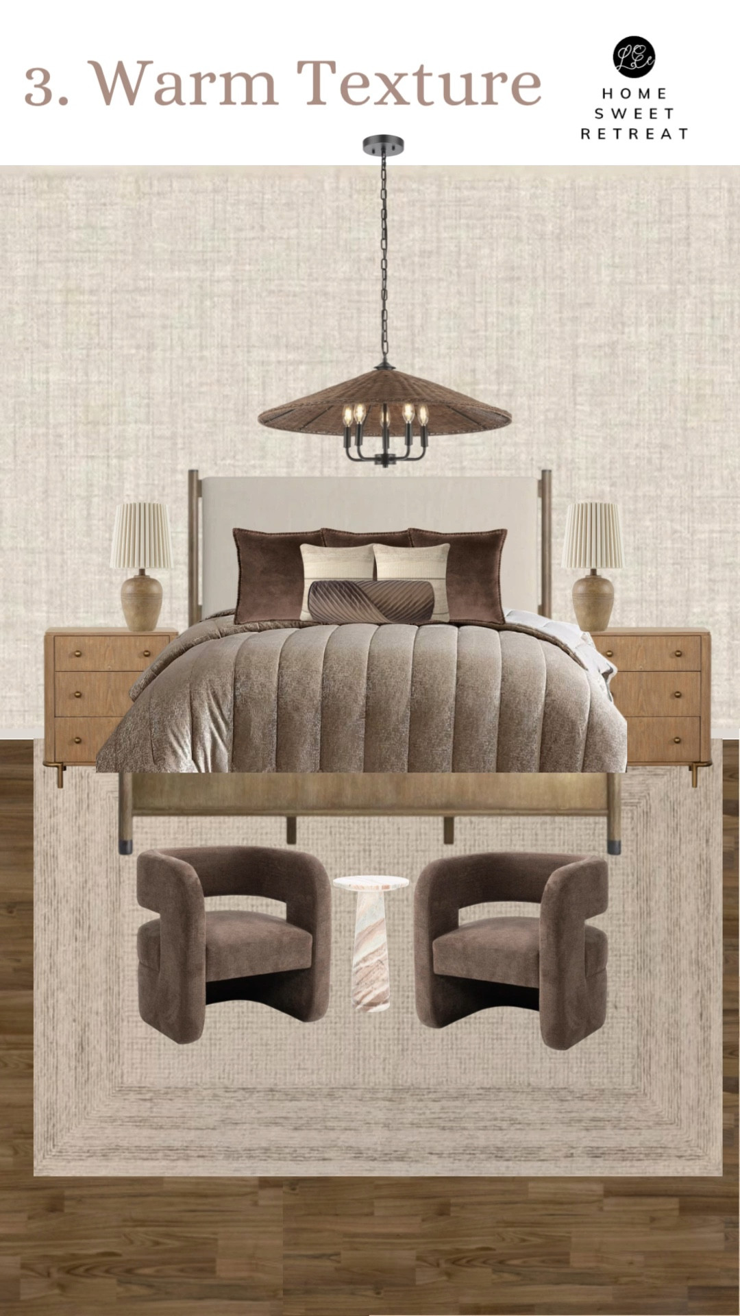 warm neutral premade interior design concept for master bedroom.  Shop your favorites !

#LTKHome