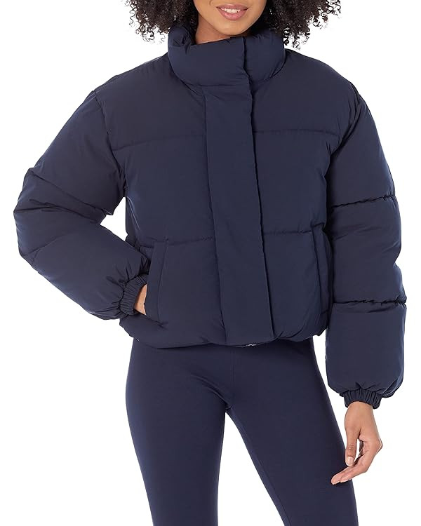 Amazon Essentials Women's Crop Puffer Jacket (Available in Plus Size) | Amazon (US)