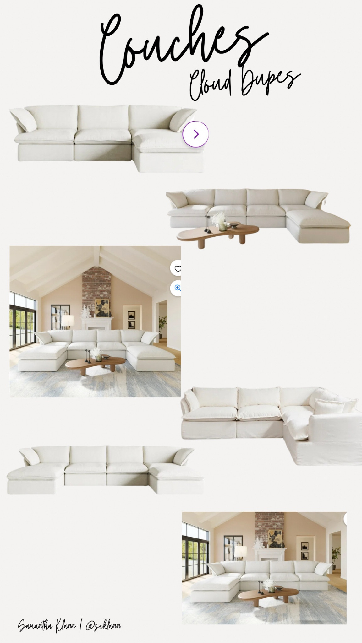 Cloud Couch Dupes

#LTKfamily #LTKhome #LTKsalealert