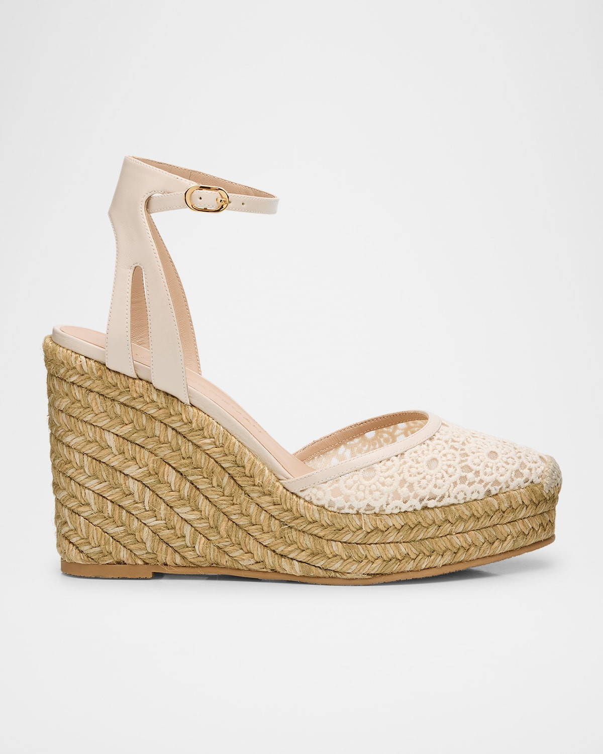 Sasha Lace Wedge Espadrilles | Neiman Marcus