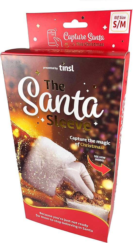 The Santa Sleeve (L/XL) Unique Christmas Video Magic Must-Have to Capture Memories - Authentic Sa... | Amazon (US)