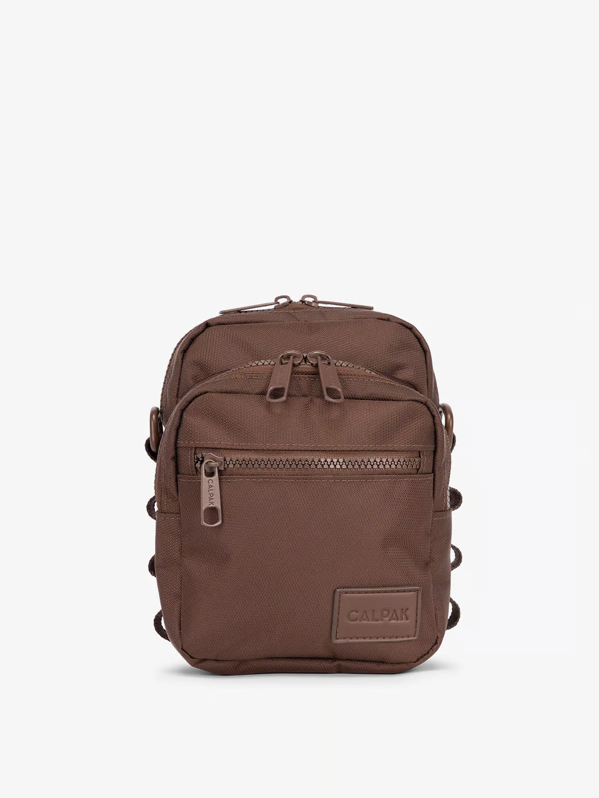 Stevyn Mini Crossbody Bag in Walnut | CALPAK Travel