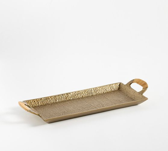 Textured Rustic Tray | Pottery Barn (US)