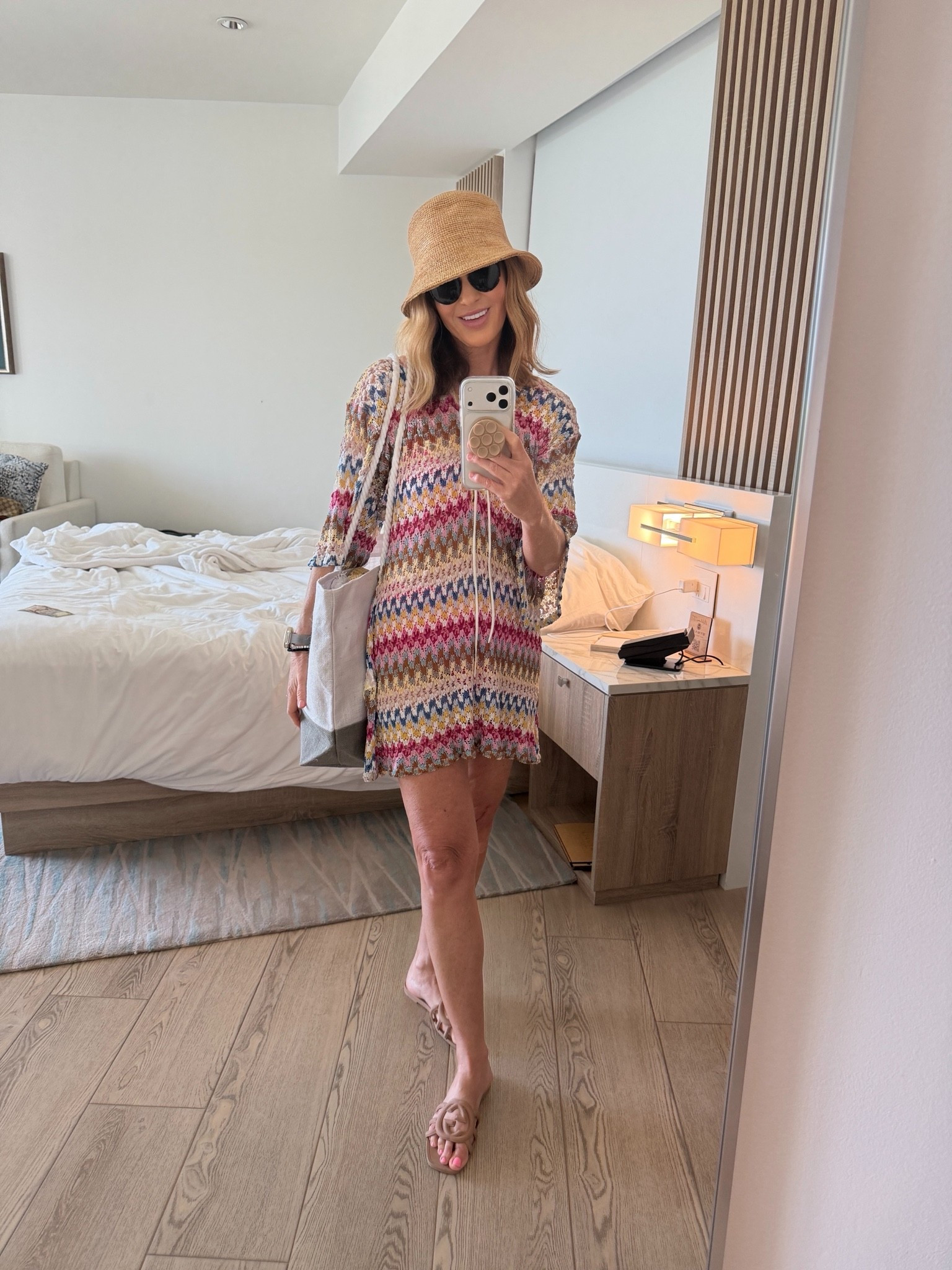 Beach day one. My cover up is designer but I linked a look for less

#LTKOver40
