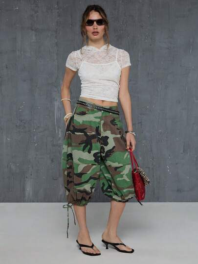 Camo Jorts | SHEIN