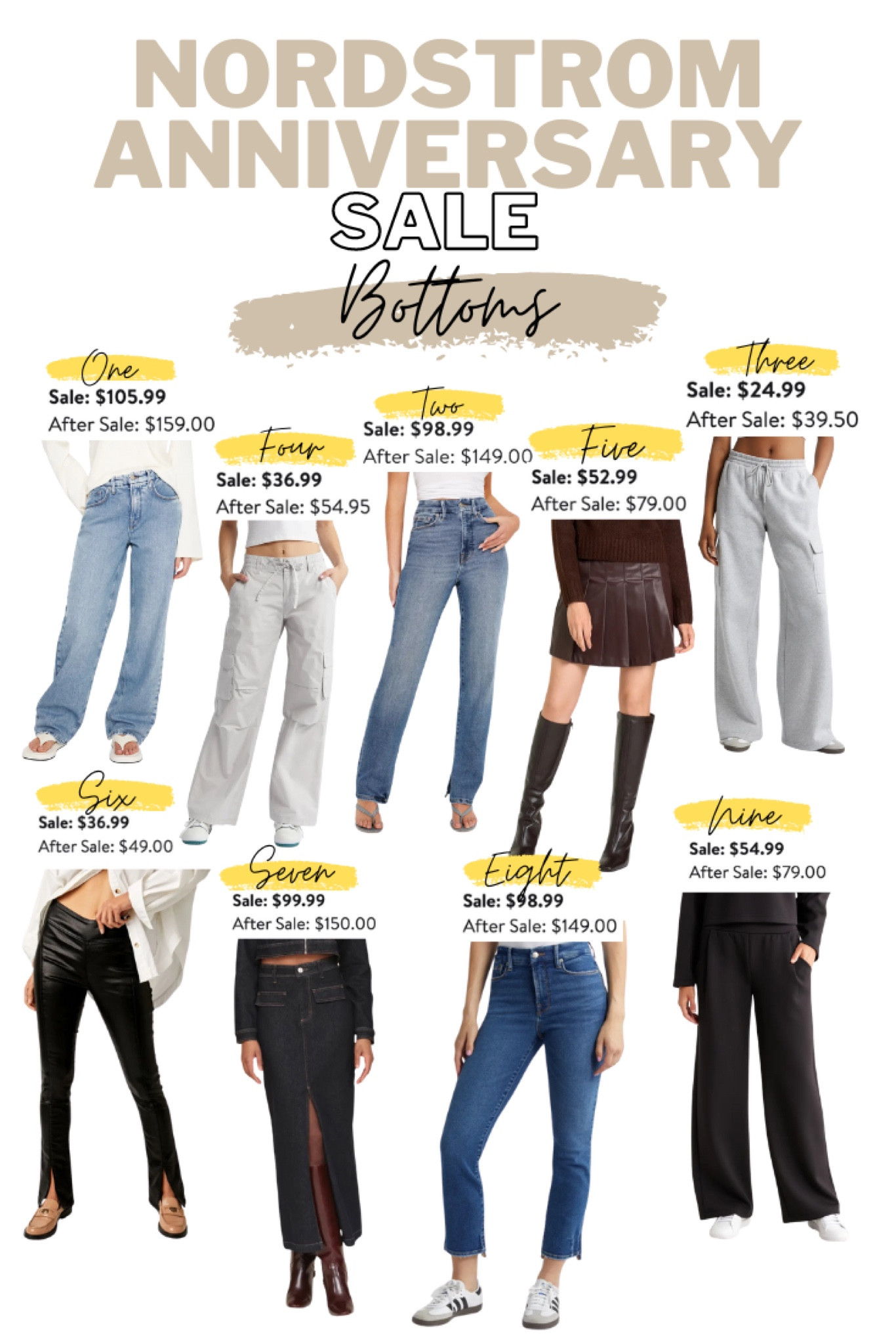 Nordstrom anniversary sale jeans, bottoms and skirts

Nordstrom sale, nsale, Nordstrom anniversary sale finds, womens jeans, nsale finds under $100, Nordstrom finds under $100, womens pants

#LTKFindsUnder100 #LTKSaleAlert #LTKxNSale