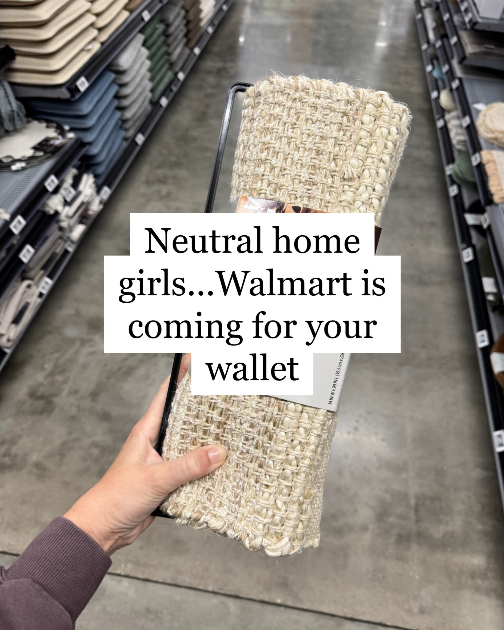 Here neutral home finds from Walmart are so good! Affordable glassware, bedding and so many neutral jute area rugs and runners!

#LTKSaleAlert #LTKSpringSale #LTKHome