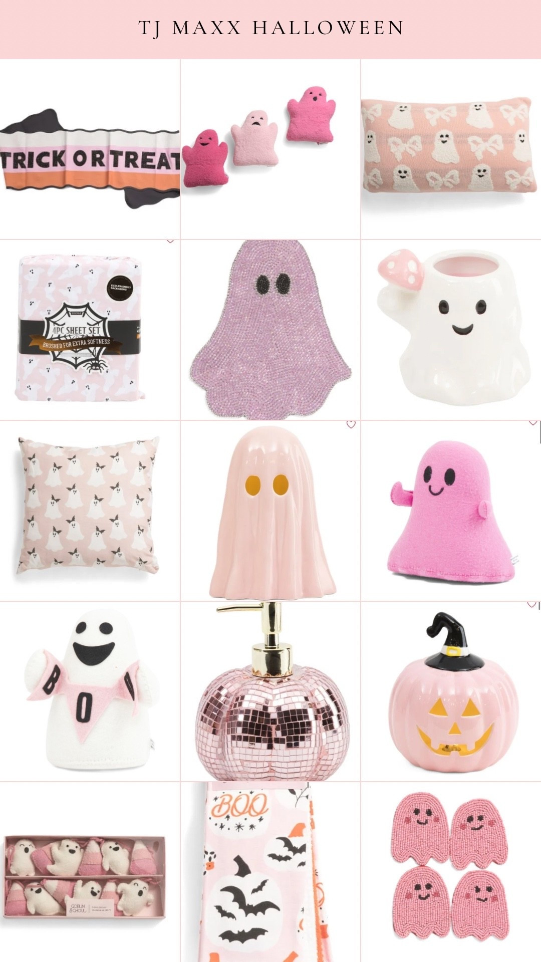 Cute ghosts and pink Halloween decor!

#LTKSeasonal #LTKHome #LTKU