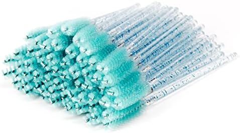 i-Laesh 100 Pcs Disposable Eyelash Brushes, Mascara Wands, Eye Lash Brush, Spoolies for Eyelash E... | Amazon (US)