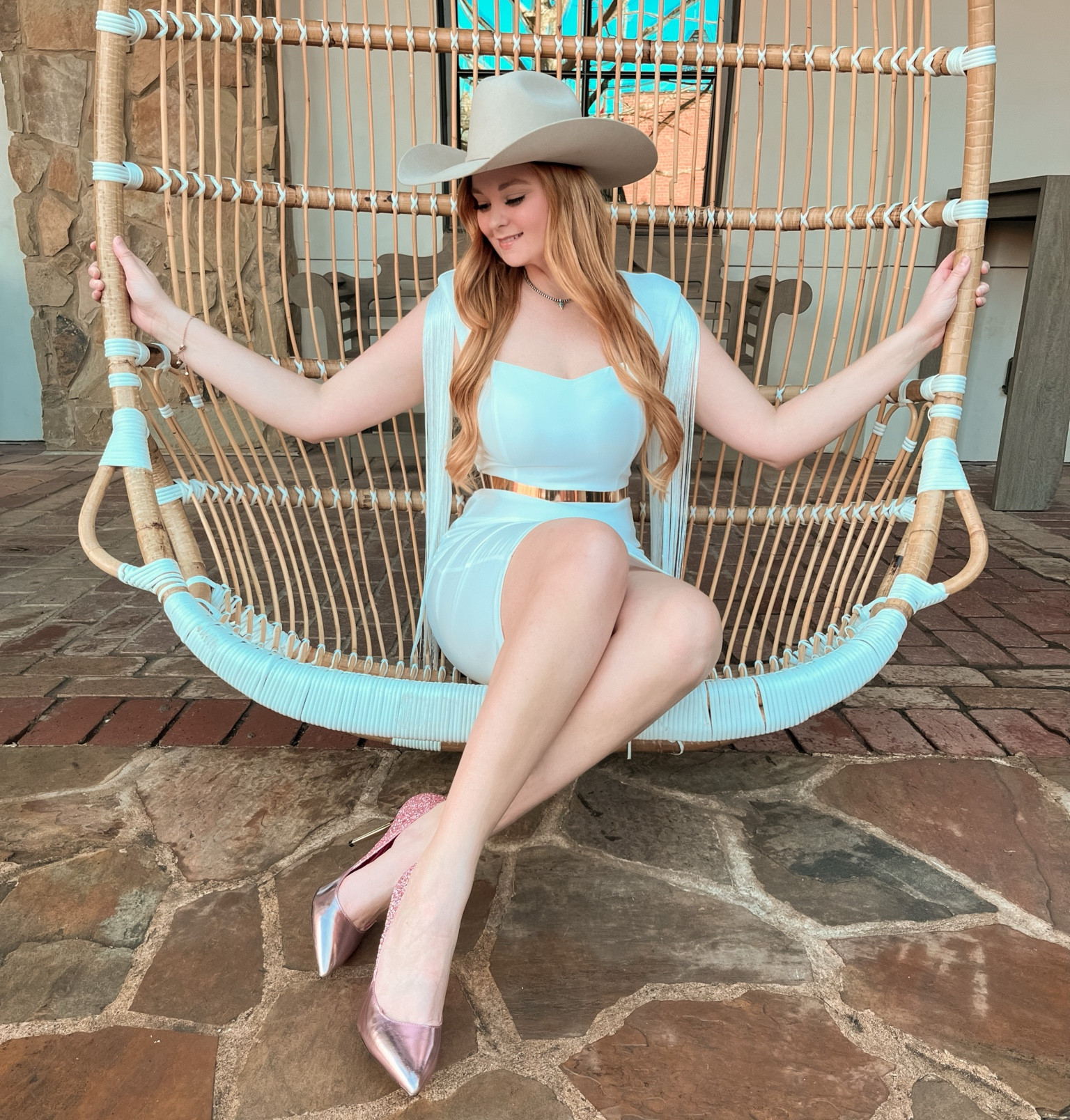 White Fringe Dress 

#LTKwedding #LTKunder100 #LTKSeasonal