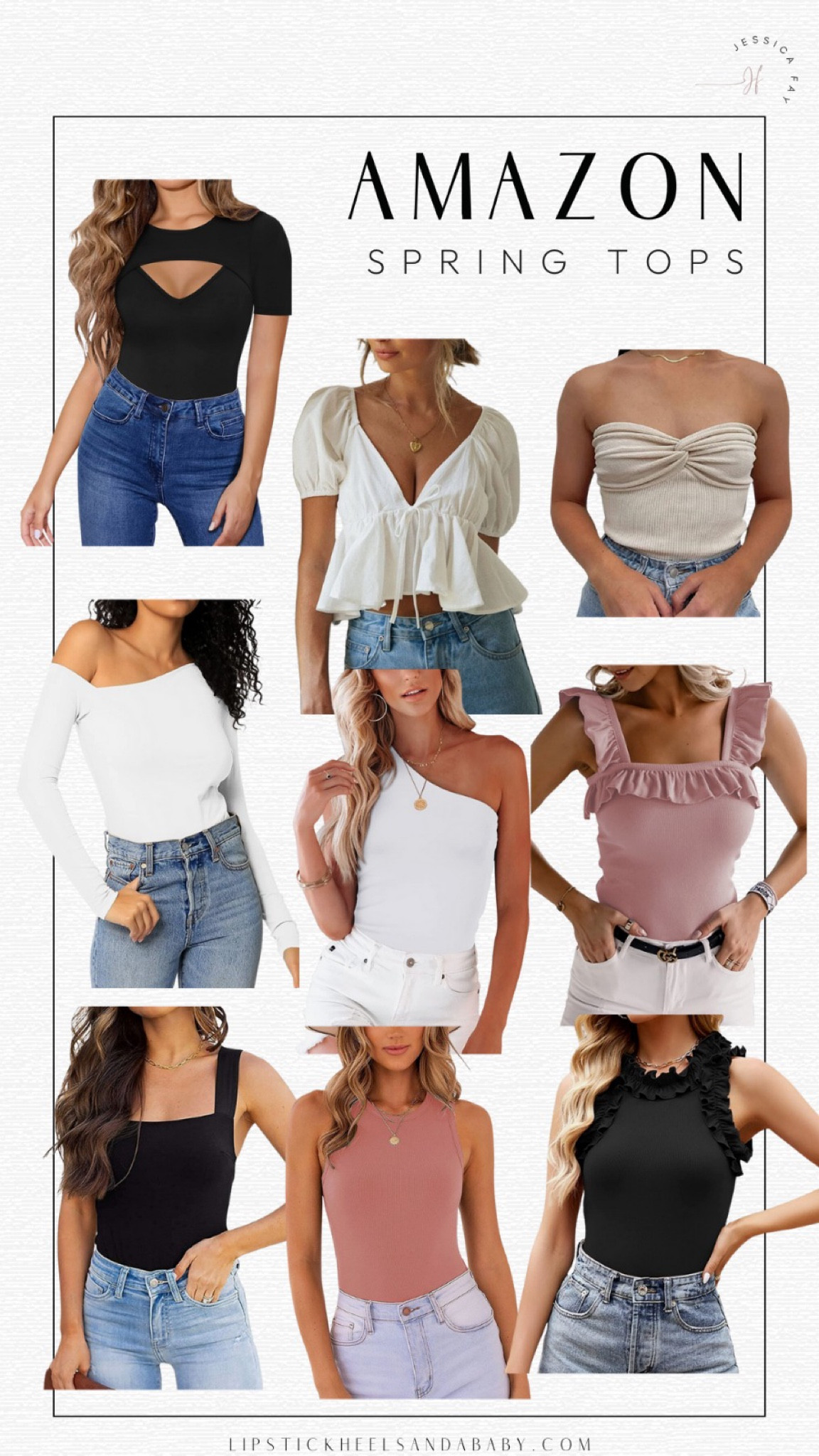 Spring tops spring top bodysuit amazon spring fashion amazon finds 