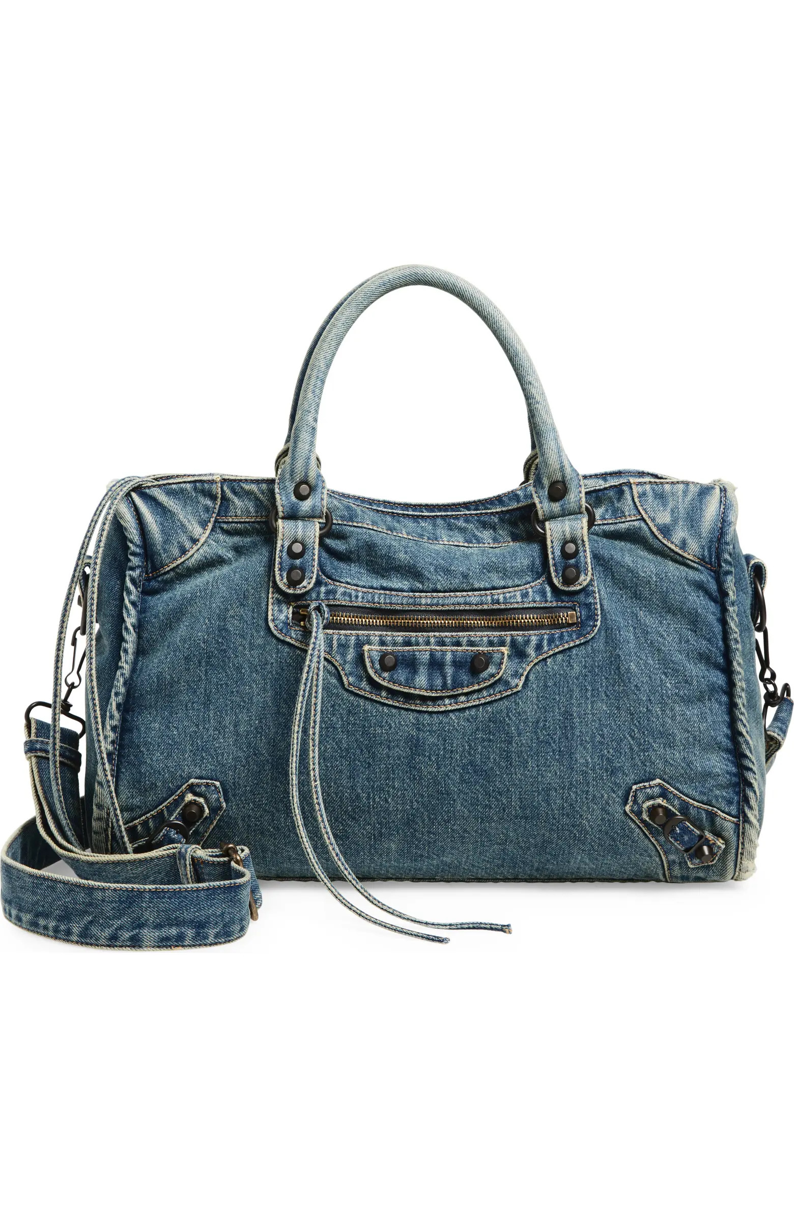 Medium Le City Denim Satchel | Nordstrom