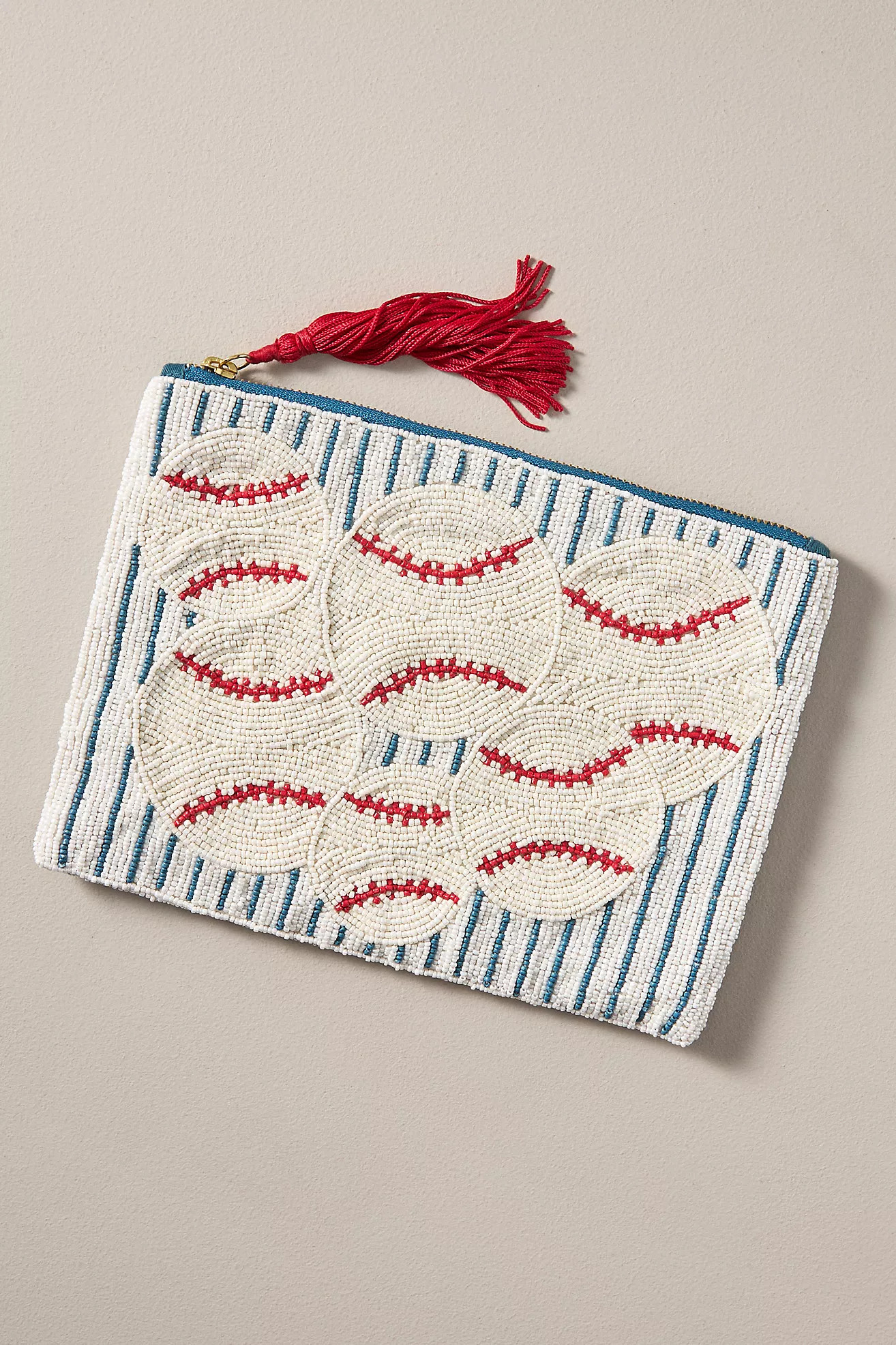 The Fiona Large Beaded Pouch | Anthropologie (US)