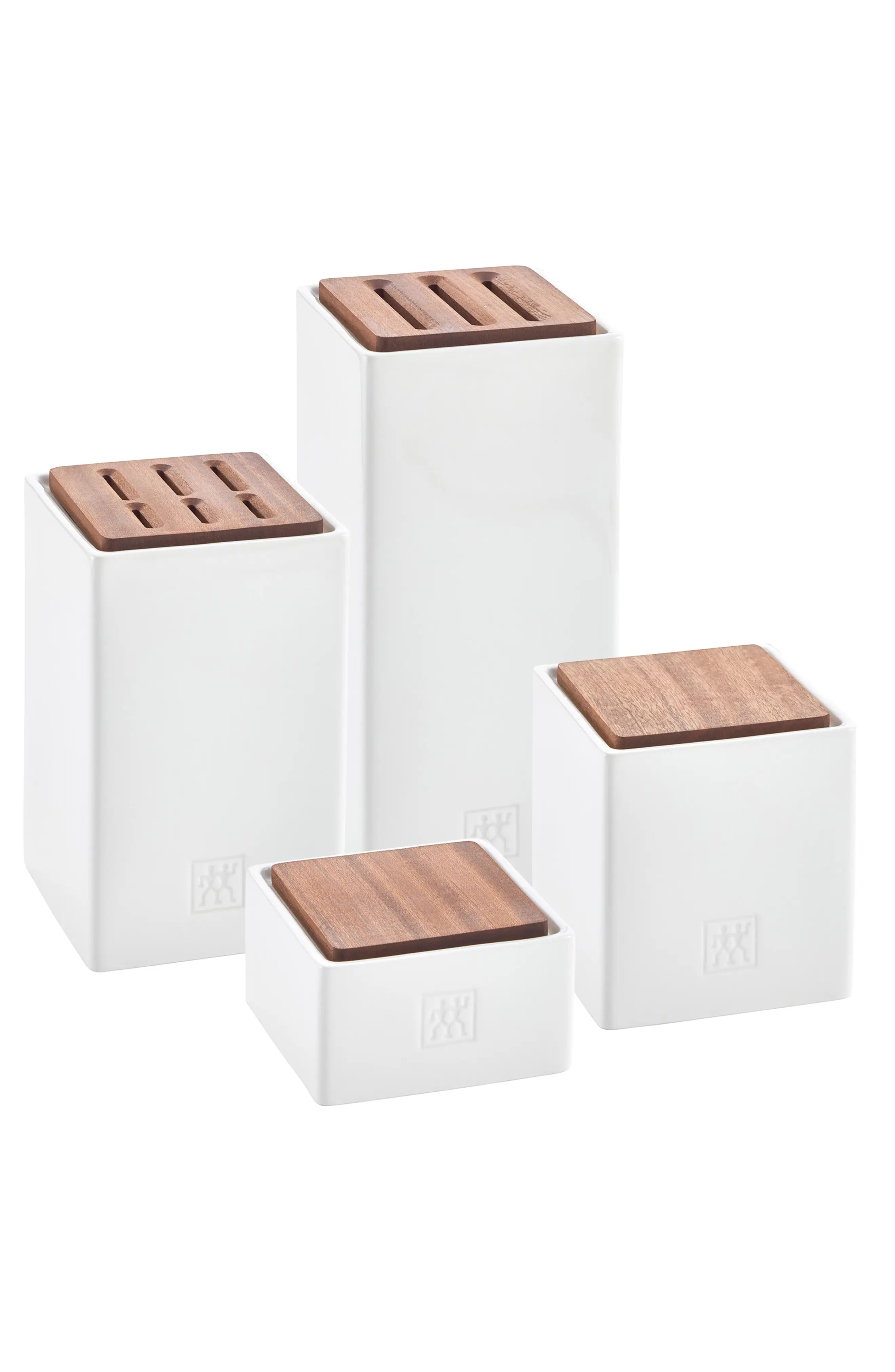 ZWILLING 4-Piece Ceramic Storage Box Set in White at Nordstrom | Nordstrom