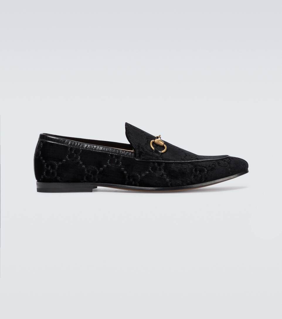 Jordaan GG velvet loafers | Mytheresa (US/CA)