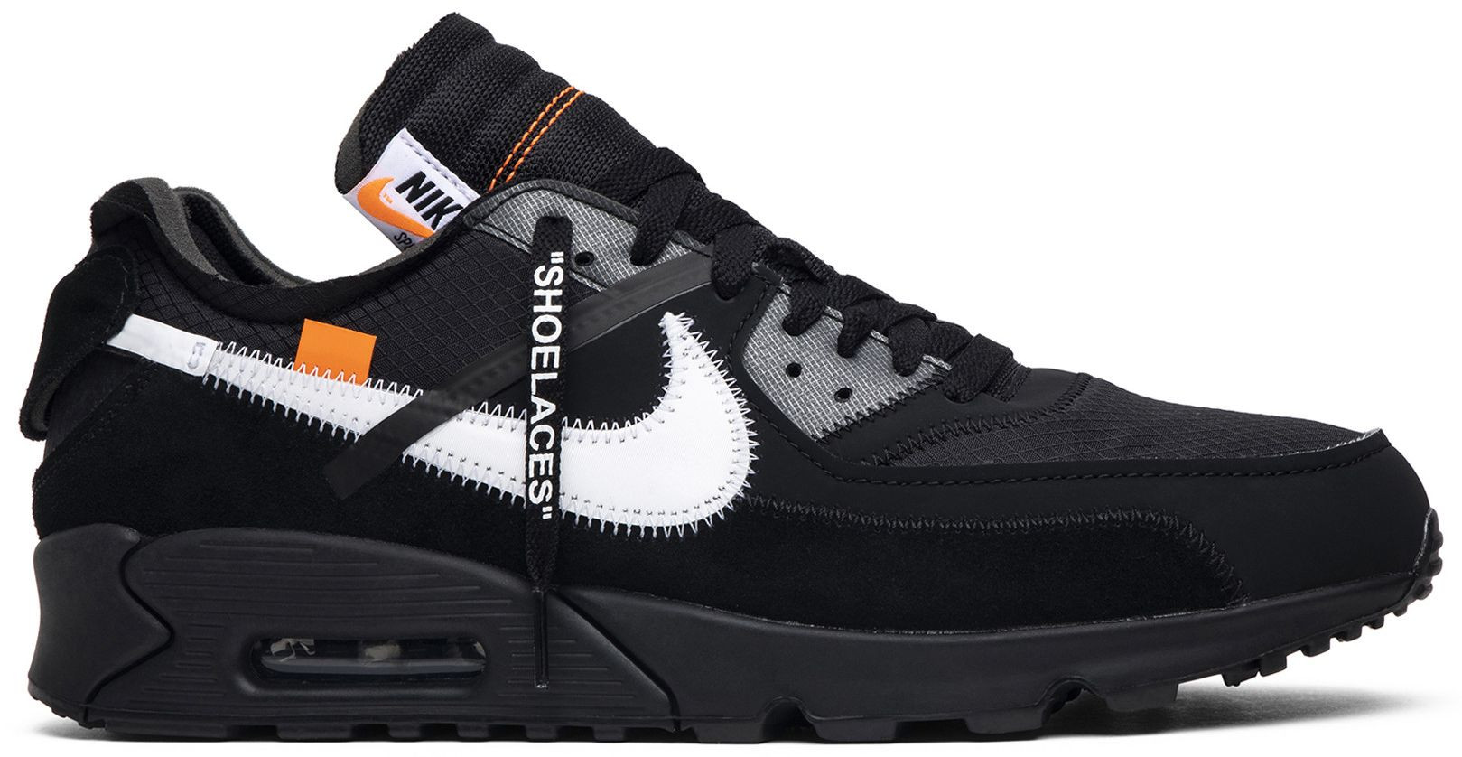 Off-White x Air Max 90 'Black' | GOAT