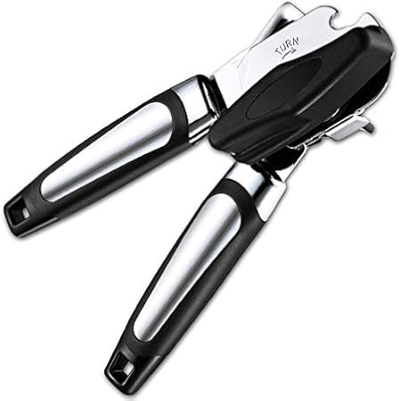 Can Opener, 3-in-1 Multifunctional Tin & Can Opener, Manual Kitchen Tool, Professional Ergonomic Hea | Amazon (US)