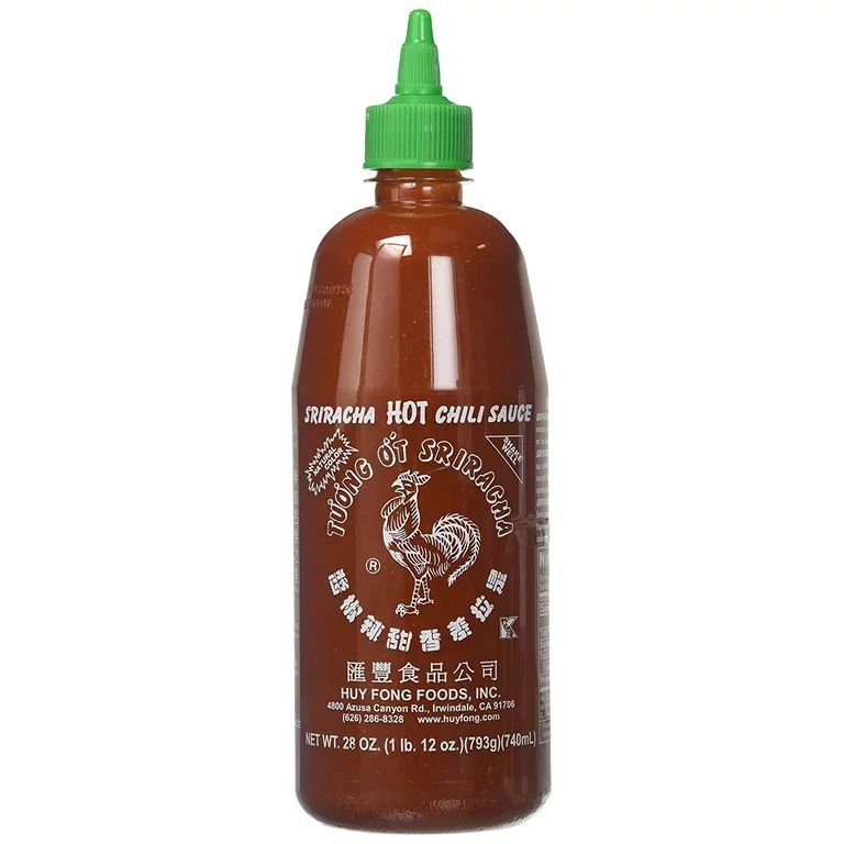 Huy Fong Foods Sriracha Hot Chili Sauce Bottle, Large (28 oz) | Walmart (US)