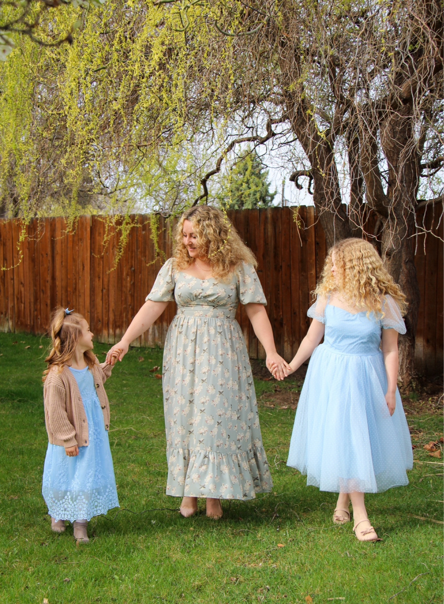 Matching blue dresses 

#LTKwedding #LTKstyletip #LTKkids
