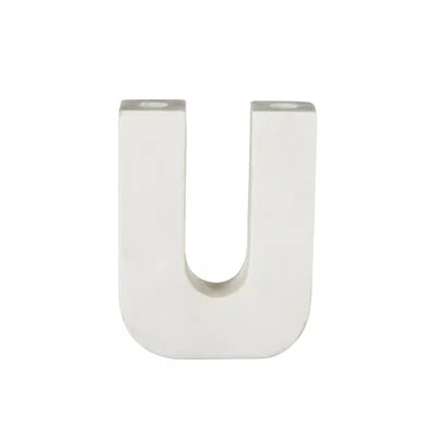 Etha And Grey Marble U-Shaped Abstract Candle Holder | Wayfair Professional