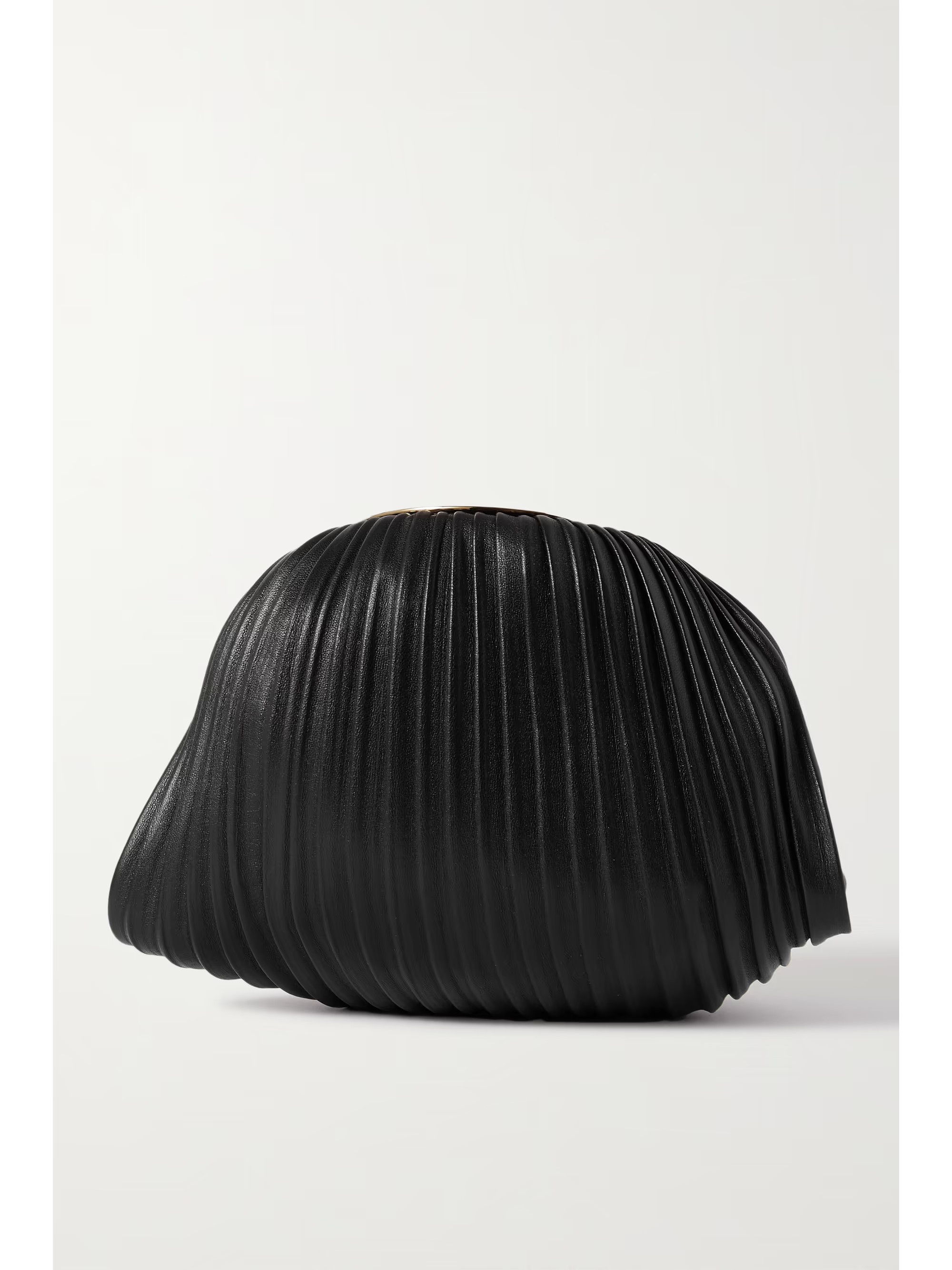 Bracelet pleated leather shoulder bag | NET-A-PORTER (UK & EU)