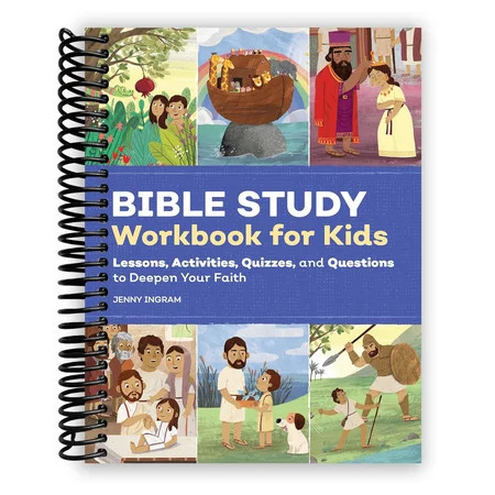 Bible Study Workbook for Kids (Spiral Bound) | Walmart (US)