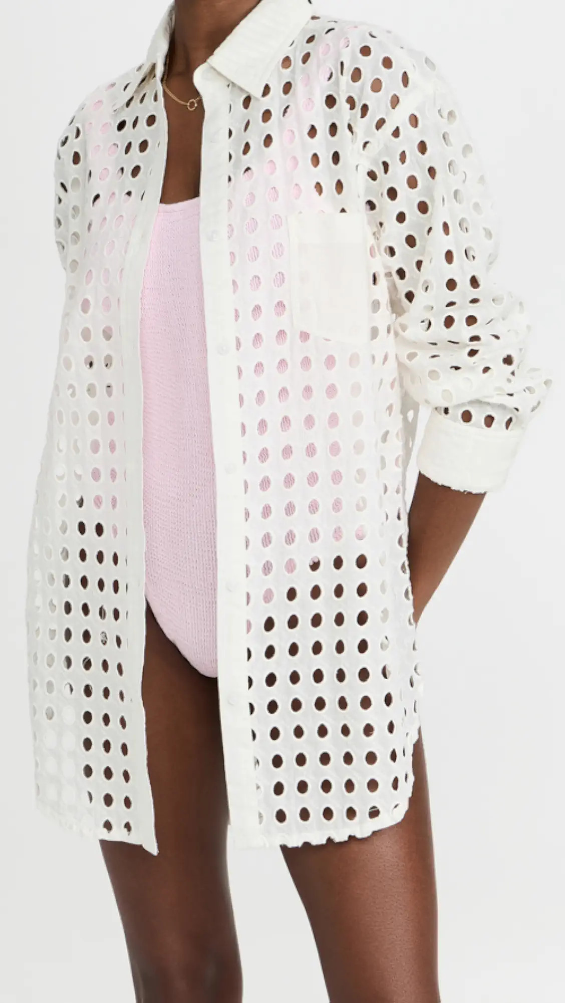 The Oxford Eyelet Tunic | Shopbop