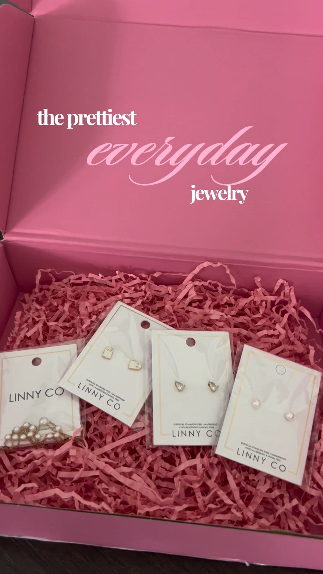Effortless, everyday jewelry done right by @LINNY CO  💎

Lightweight, hypoallergenic pieces designed for all day wear and long lasting durability ✨

The flatback earrings mean no poking or discomfort! Only cute styling you can sleep in 💤

Thoughtfully made to meet U.S. children’s jewelry safety standards (ages 3+), so you know they’re as safe as they are beautiful 🤍

Linked on LTK 🛍️

#ltkstyle #ltkfinds #ltkunder100 #everydayjewelry #jewelrylover #minimaljewelry #goldjewelry #daintyjewelry #jewelryaddict #earringstack #flatbackearrings #ad #sensitiveears #hypoallergenicjewelry #effortlessstyle #everydaystyle #simpleluxury #giftideas #giftforher #unboxingreels #reelitfeelit