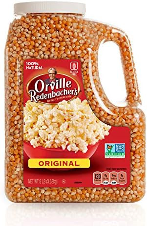 Orville Redenbacher's Gourmet Popcorn Kernels, Original Yellow, 8 Lb | Amazon (US)