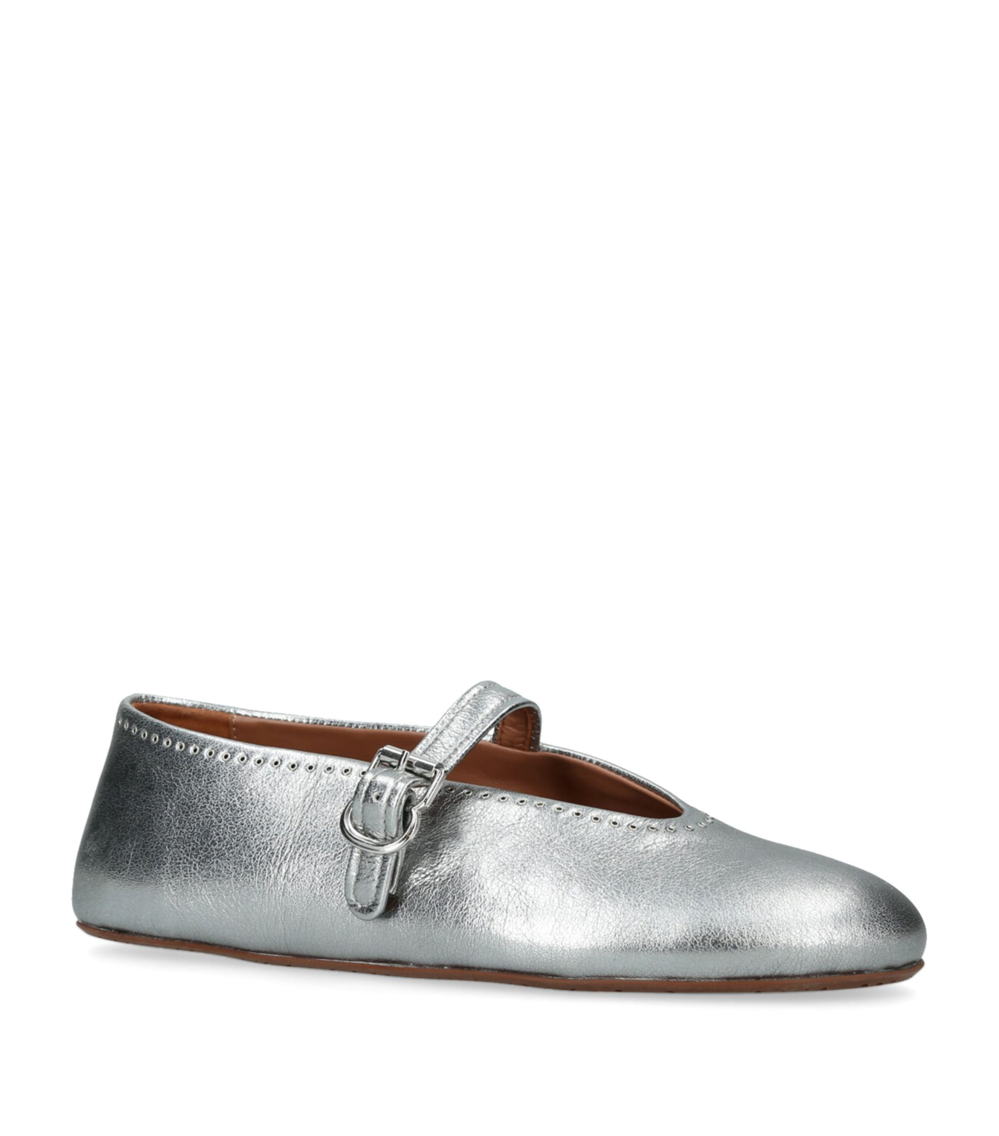 Metallic Ballet Flats | Harrods
