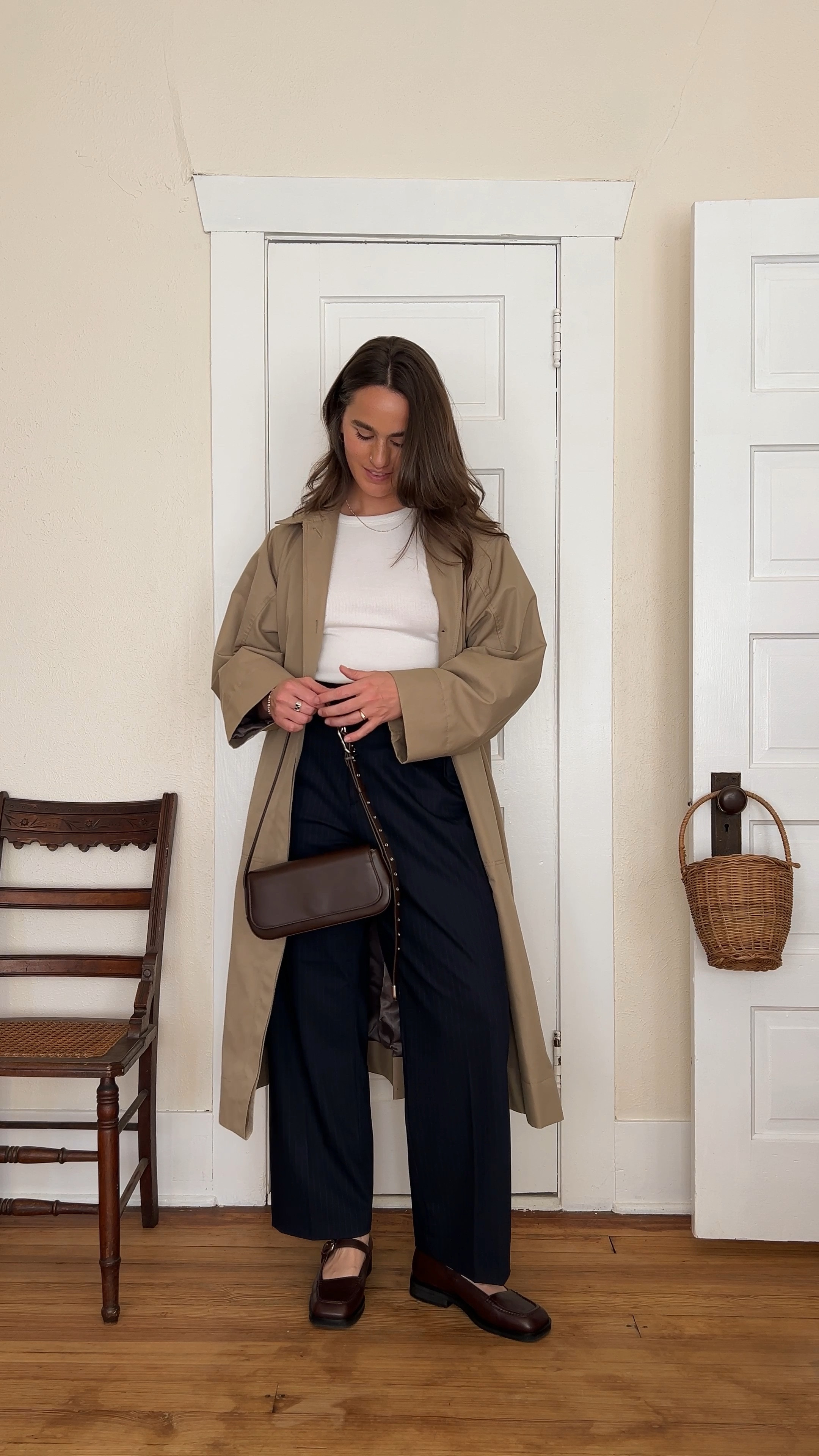 A trench coat is such a staple for me when it comes to spring outfits. I love how many different ways they can be worn but with a good pair of trousers is always a good way!! #springstyle #springoutfits #trousers #minimalism #minimalist #staplewardrobe

#LTKSeasonal