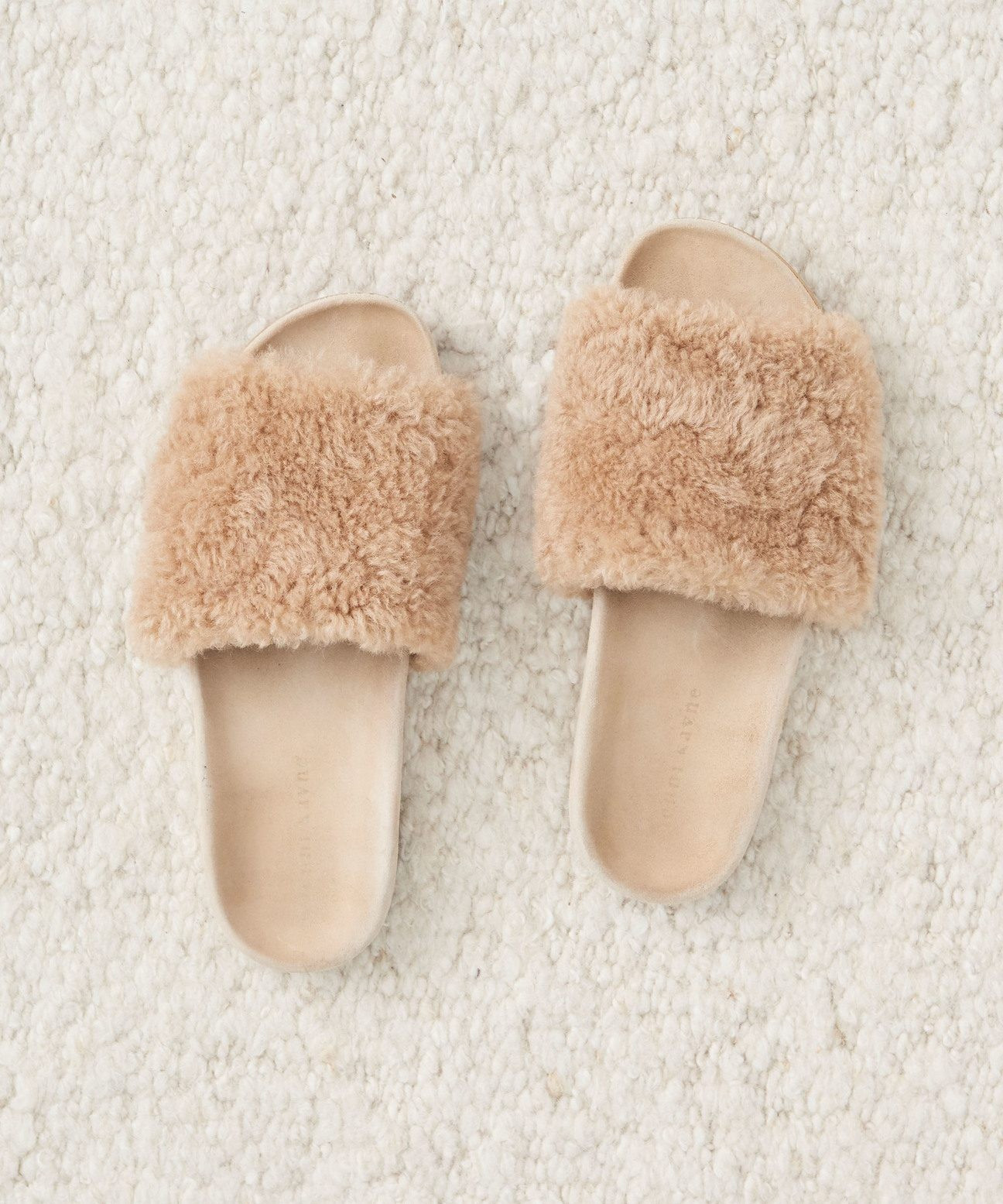 Shearling Slide Sandal | Jenni Kayne