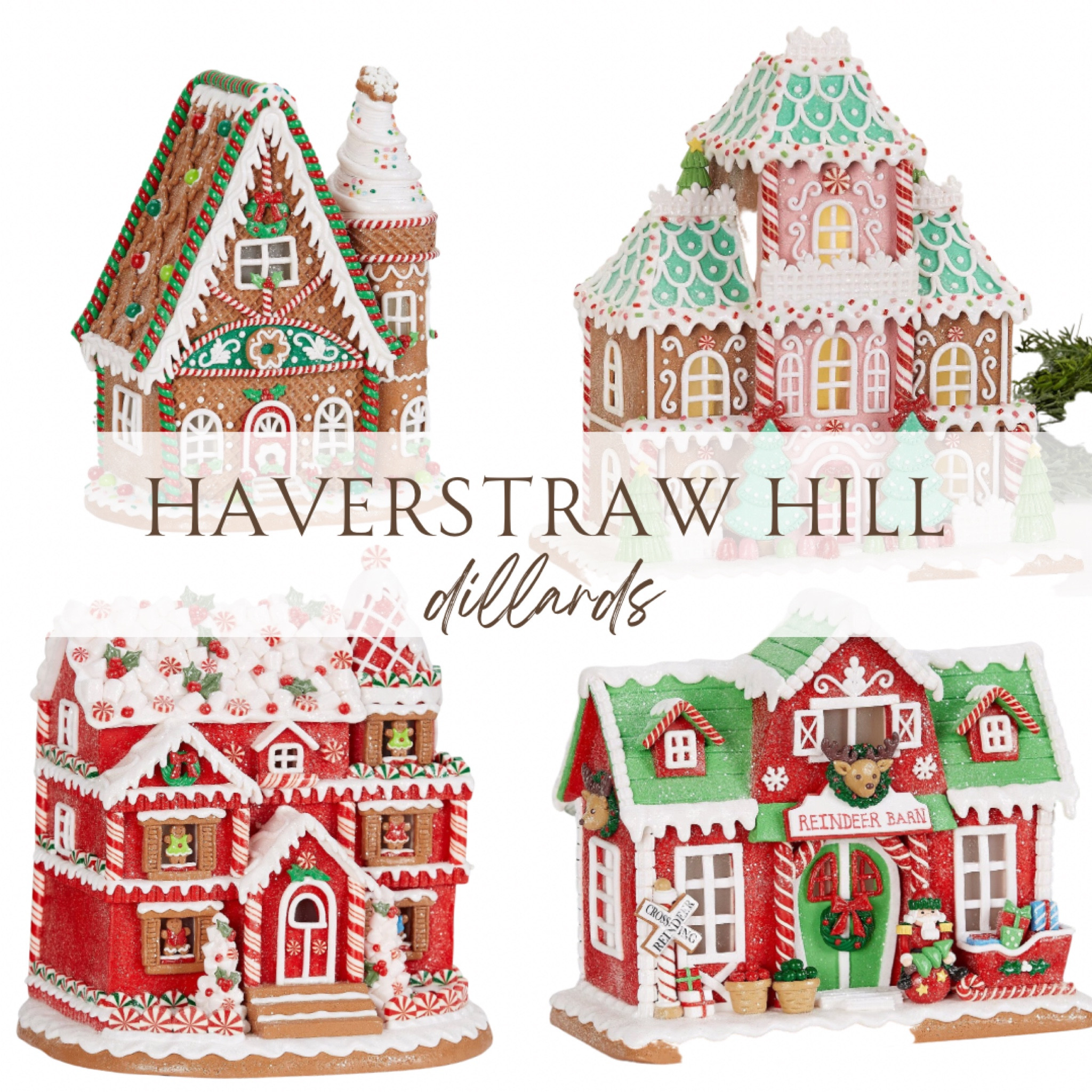 These Gingerbread Houses are so whimsical and beautiful !

#LTKhome #LTKHoliday #LTKHolidaySale