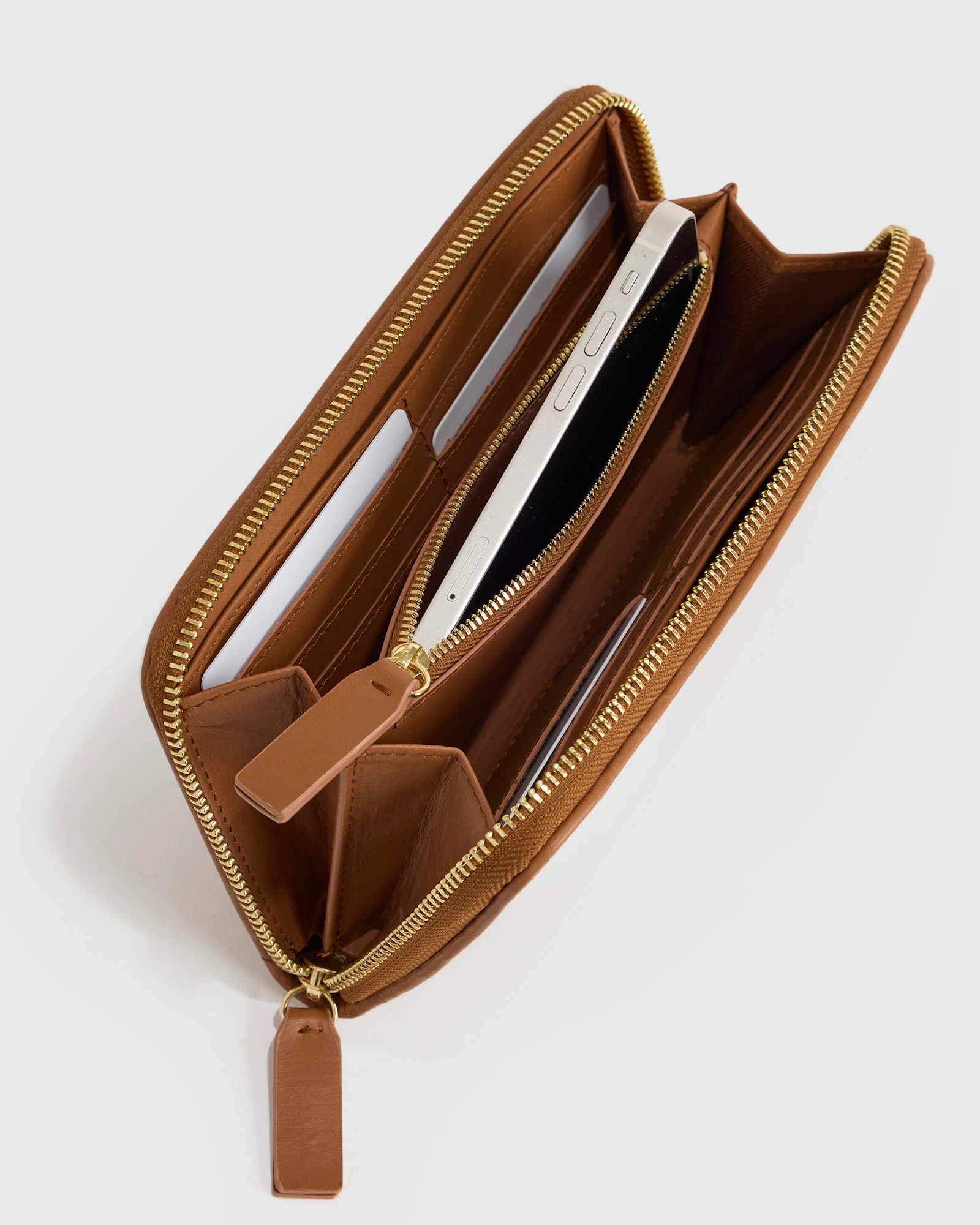 Italian Leather Handwoven Continental Wallet | Quince