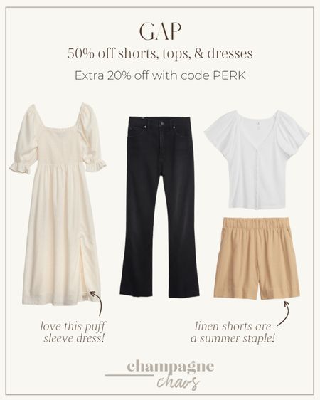 Gap summer favorites sale! 50% off shorts, tops, & dresses!

Summer, fashion, women’s fashion, gap, for her

#LTKFind #LTKstyletip #LTKsalealert