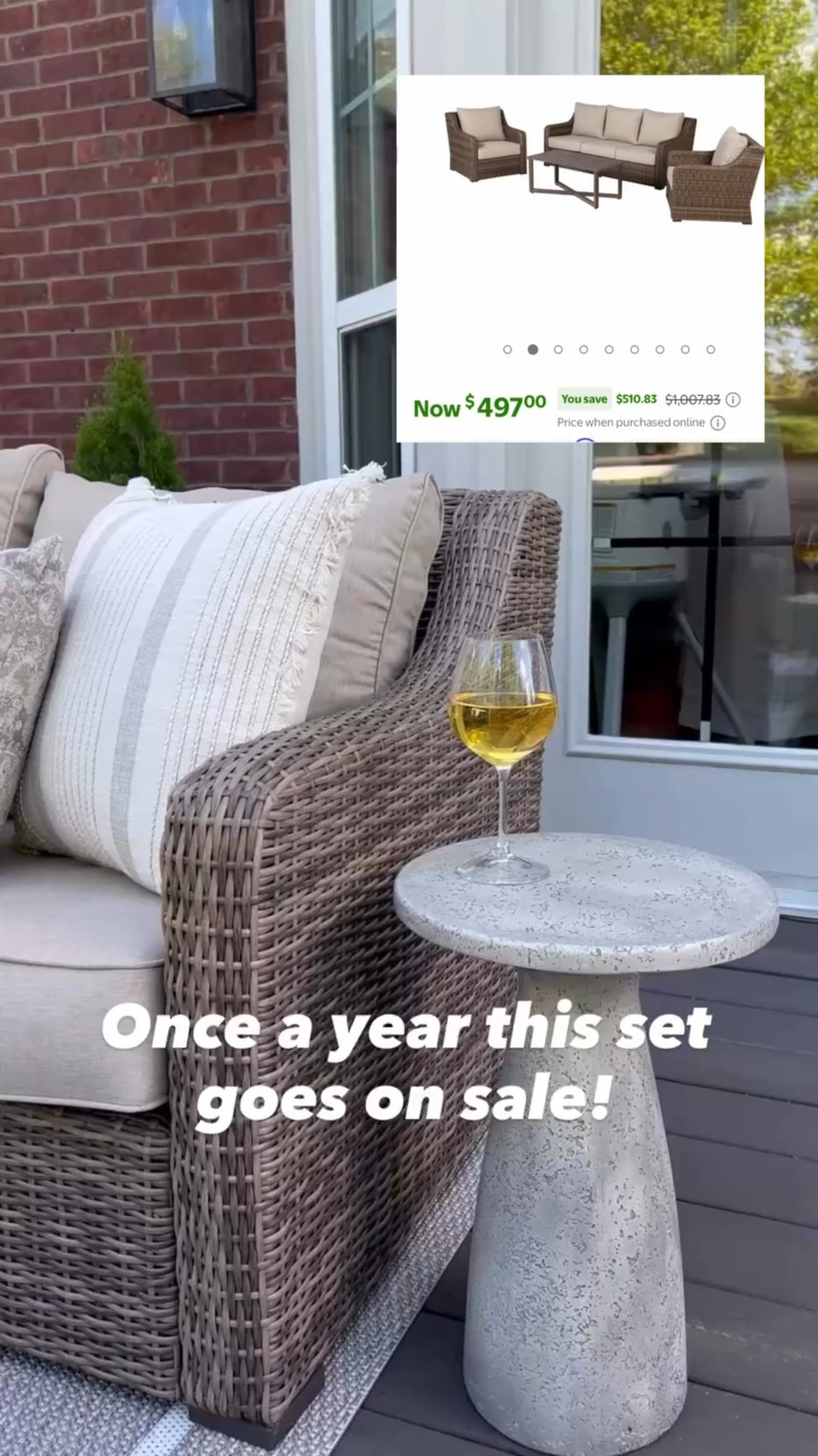 End of summer clearance…the 2nd most wonderful time of the year 🙌🏻 I’ve had this set for 3 seasons now and it’s still going strong. Comment below and I’ll send you the link ❤️

Timeless outdoor patio furniture, wicker rattan outdoor set #timelessdesign #livedinlook #timelesshome #ltkhome #liketkit #

#LTKSeasonal #LTKHome #LTKSaleAlert