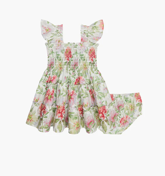 The Baby Ellie Nap Dress - Peony Chintz | Hill House Home US