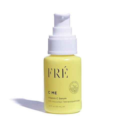 Vitamin C Serum for Face,C ME by FRE Skincare,Anti Aging Brightening Serum for All Skin Types - 10% Vitamin C Serum Vegan with Argan Oil - Helps Even Skin Tone, Brightens Face & Reduces Wrinkles | Amazon (US)