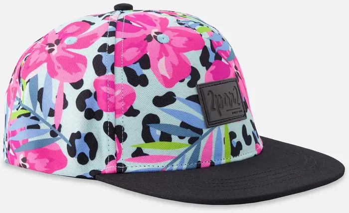 Flat Brim Floral and Leopard Cap | Nordstrom