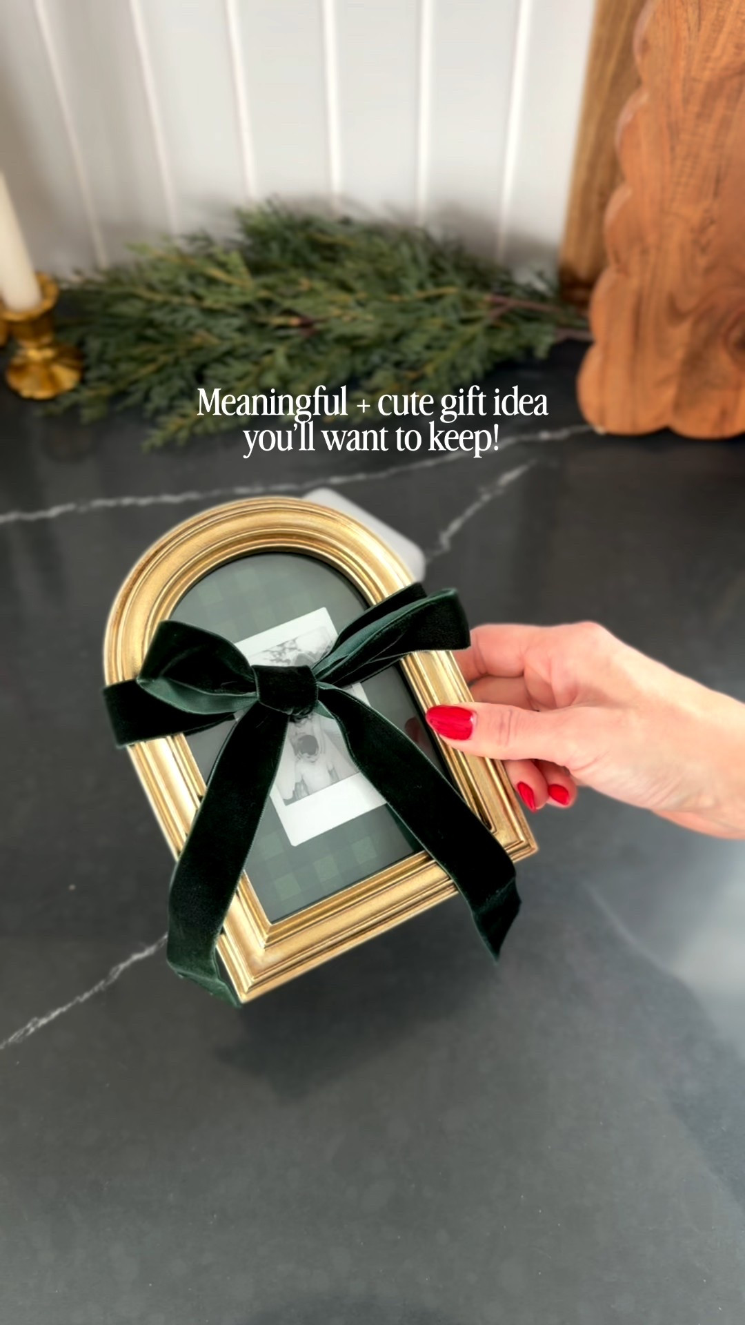 😍 The cutest gift you’ll want to keep! You can use fabric for a background but I opted for this gingham wrapping paper. I found this frame for $10 and already had the printer + wrapping paper so it was an easy and affordable gift idea!

#giftsforher #giftunder10 #boujeeonabudget #ralphlaurenchristmas #holidaygifting 

#LTKGiftGuide #LTKFindsUnder50 #LTKHoliday