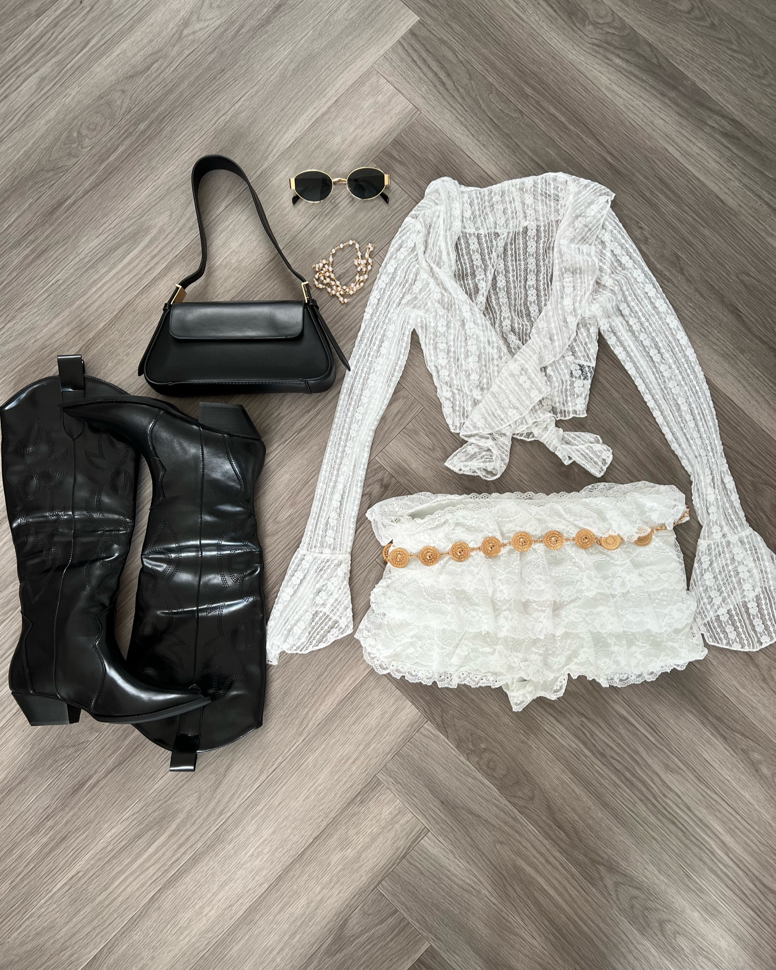 Cowboy boots rave/fesrival outfit inspo🤍Everything from SHEIN

#LTKuk #LTKpartywear #LTKsummer