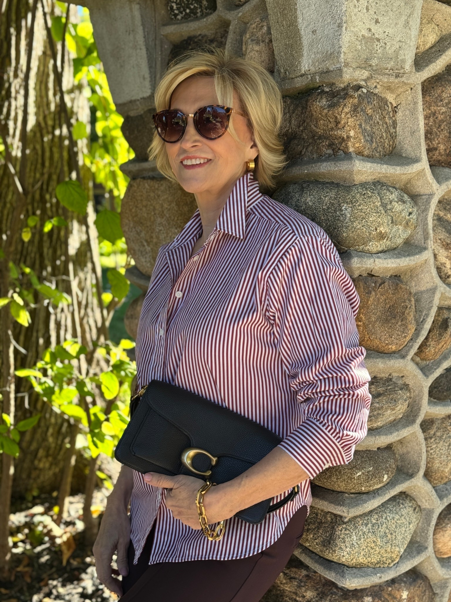 Did you know @spanx makes this fabulous striped shirt? Looks so chic with these micro flare pony pants! On sale now!

#LTKSaleAlert #LTKOver40 #LTKSeasonal