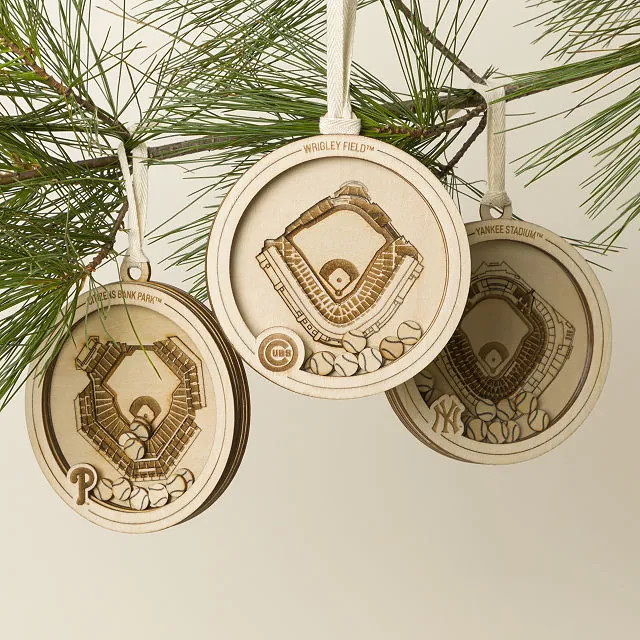 Grand Slam MLB Shaker Ornament, Los Angeles Dodgers | UncommonGoods