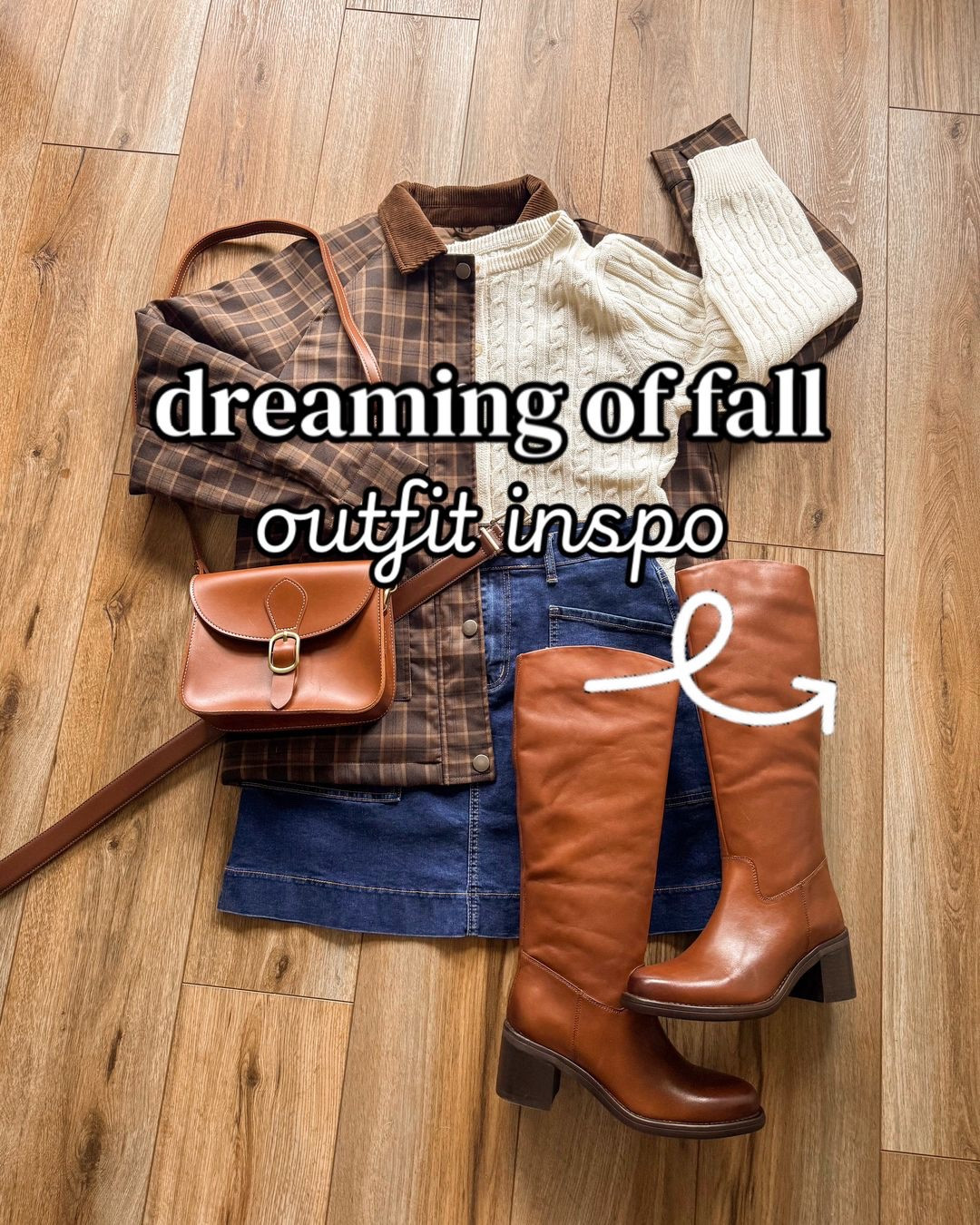 fall outfits. romanticizing fall with cute outfits 🤭 

blue dress runs small, no stretch. i needed a size up. brown boots also run snug, i sized up 1/2. otherwise everything else is tts.

#LTKSeasonal #LTKSaleAlert #LTKootd